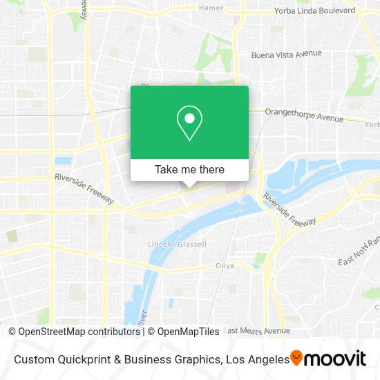 Custom Quickprint & Business Graphics map