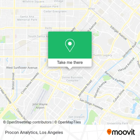 Procon Analytics map
