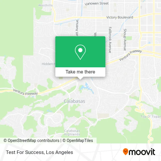 Test For Success map