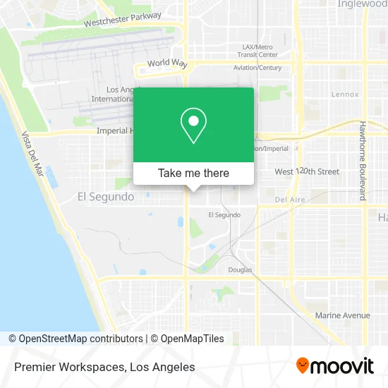 Premier Workspaces map