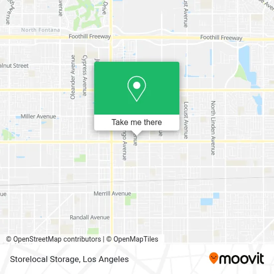 Storelocal Storage map