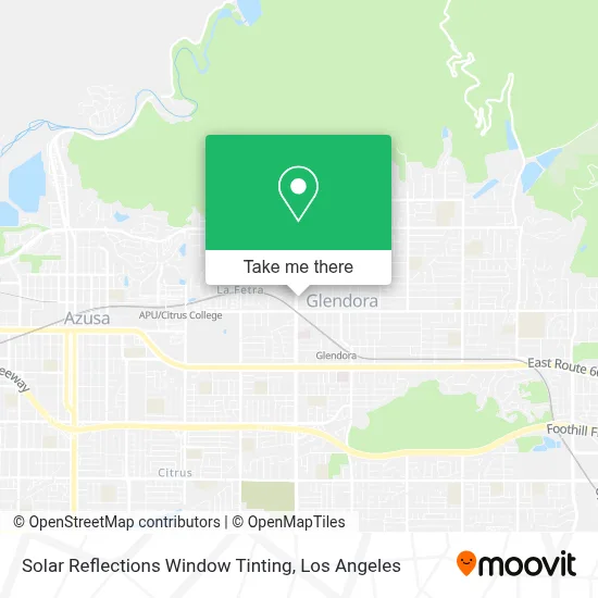 Solar Reflections Window Tinting map