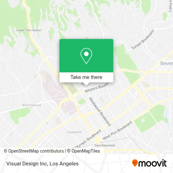 Visual Design Inc map