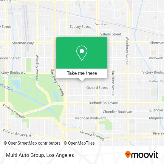 Multi Auto Group map