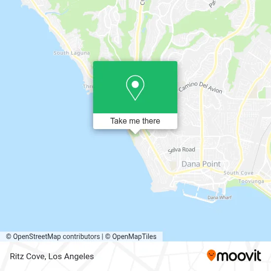 Ritz Cove map