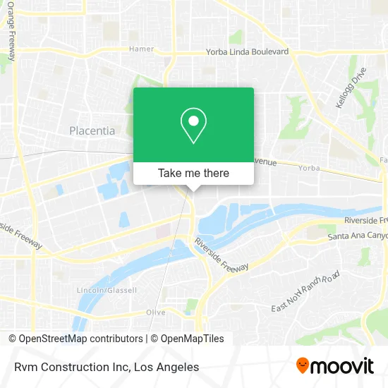 Rvm Construction Inc map