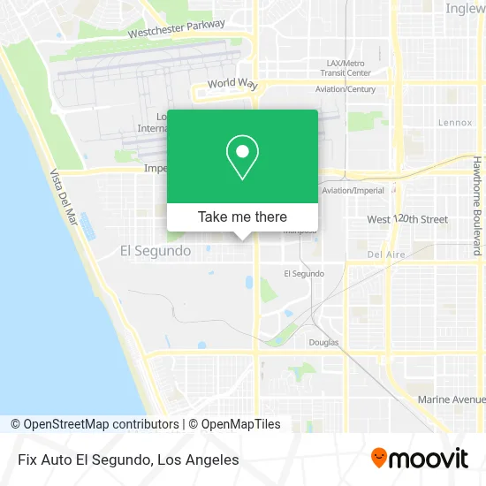 Fix Auto El Segundo map