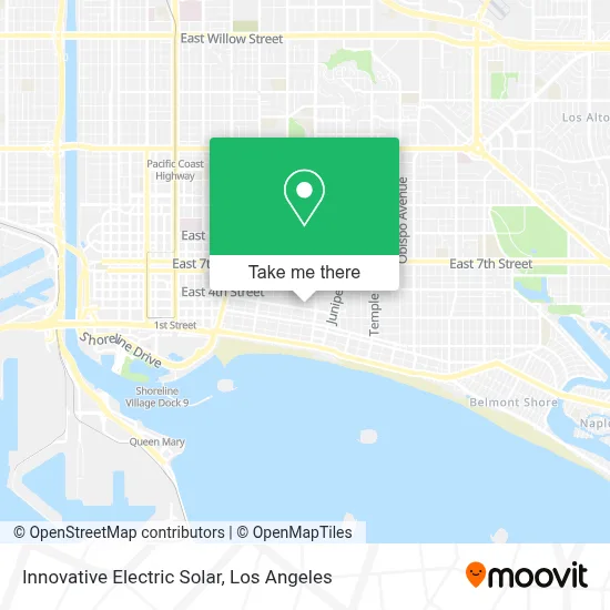 Innovative Electric Solar map
