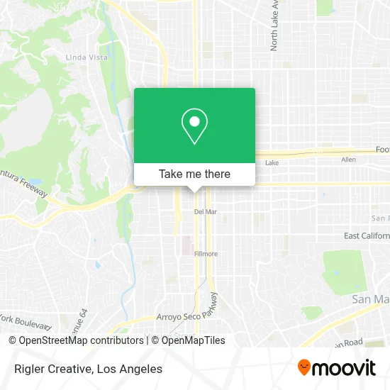 Rigler Creative map