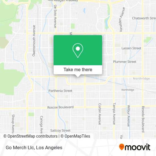 Go Merch Llc map