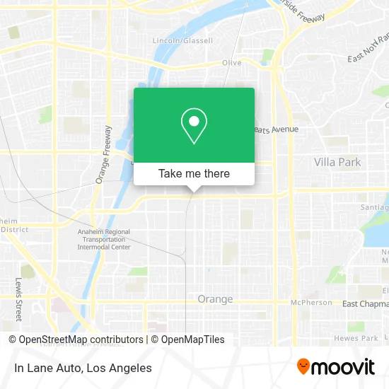 In Lane Auto map