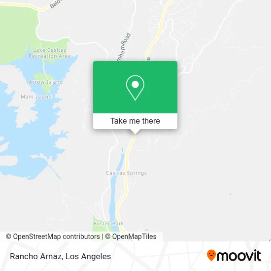 Rancho Arnaz map