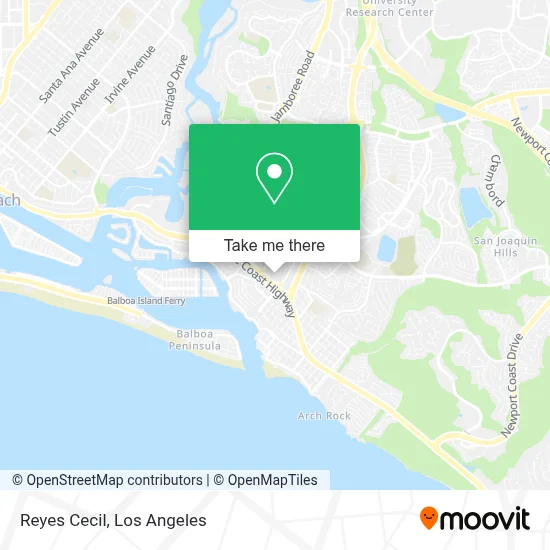 Reyes Cecil map