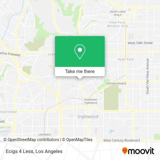 Ecigs 4 Less map