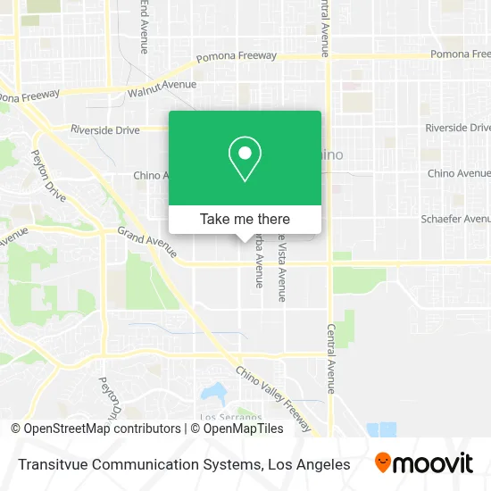 Transitvue Communication Systems map