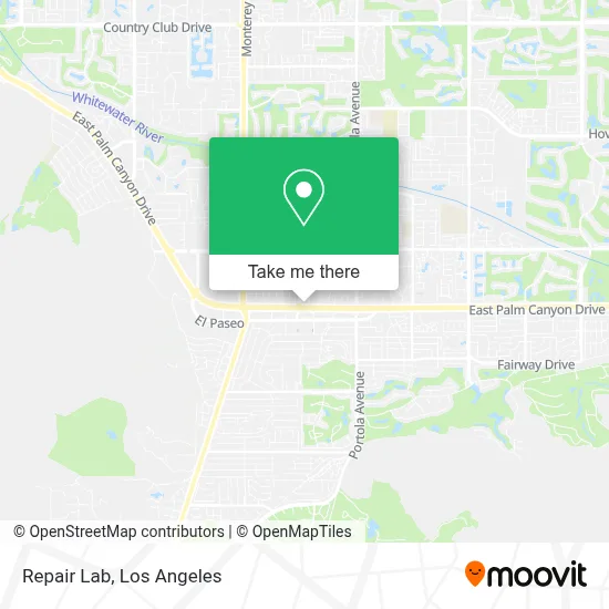 Repair Lab map