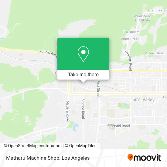 Matharu Machine Shop map
