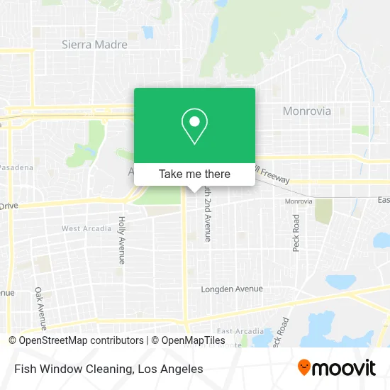 Fish Window Cleaning map
