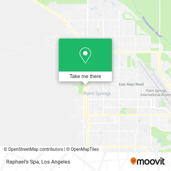 Raphael's Spa map