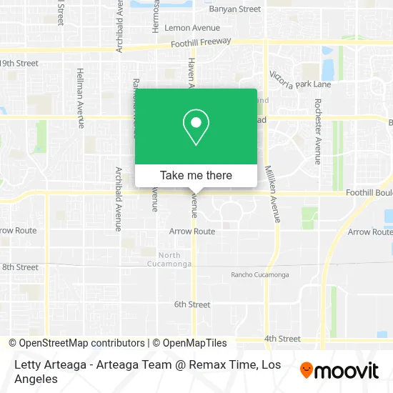 Letty Arteaga - Arteaga Team @ Remax Time map