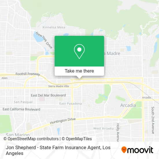 Jon Shepherd - State Farm Insurance Agent map
