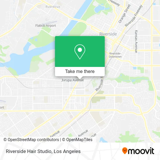 Riverside Hair Studio map