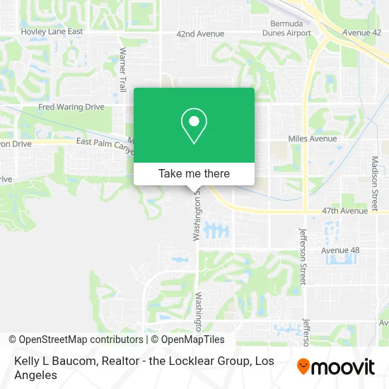 Kelly L Baucom, Realtor - the Locklear Group map