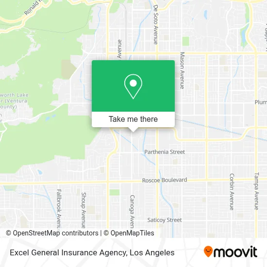 Excel General Insurance Agency map