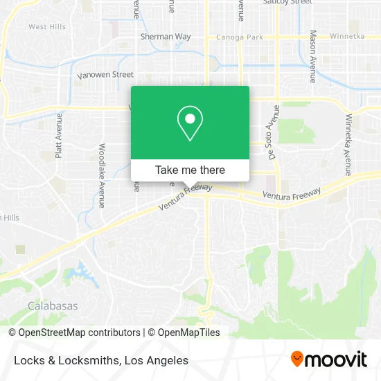 Locks & Locksmiths map