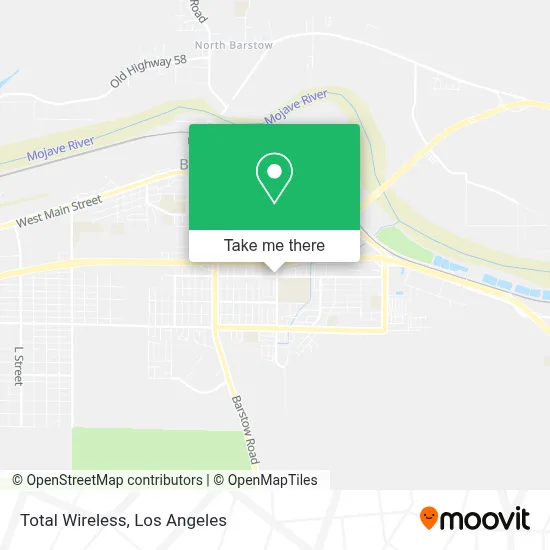 Total Wireless map