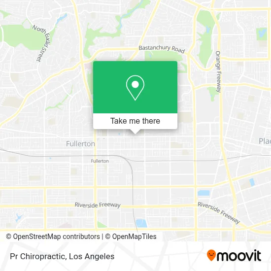 Pr Chiropractic map