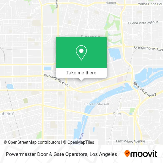 Powermaster Door & Gate Operators map