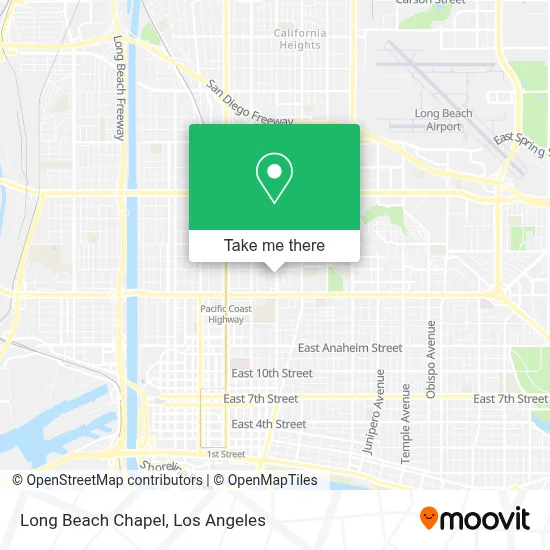 Long Beach Chapel map