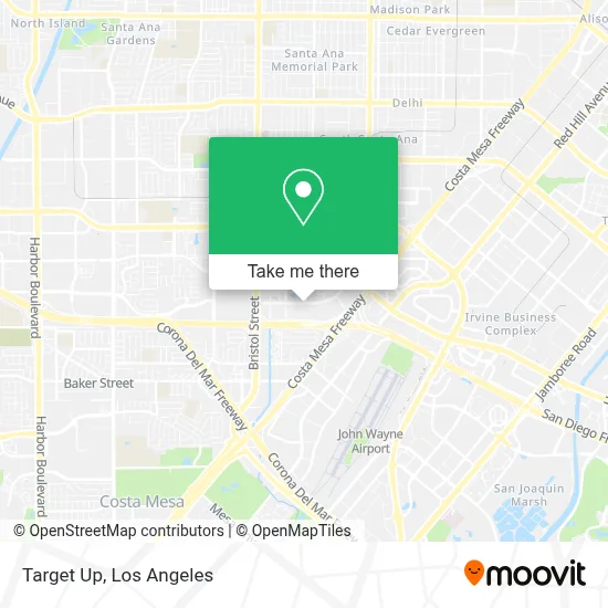 Target Up map