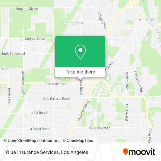 Olua Insurance Services map