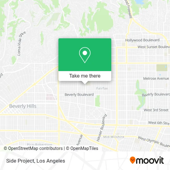 Side Project map