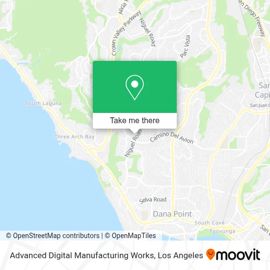 Advanced Digital Manufacturing Works map