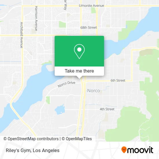 Riley's Gym map