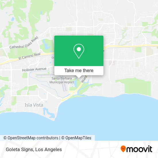 Goleta Signs map