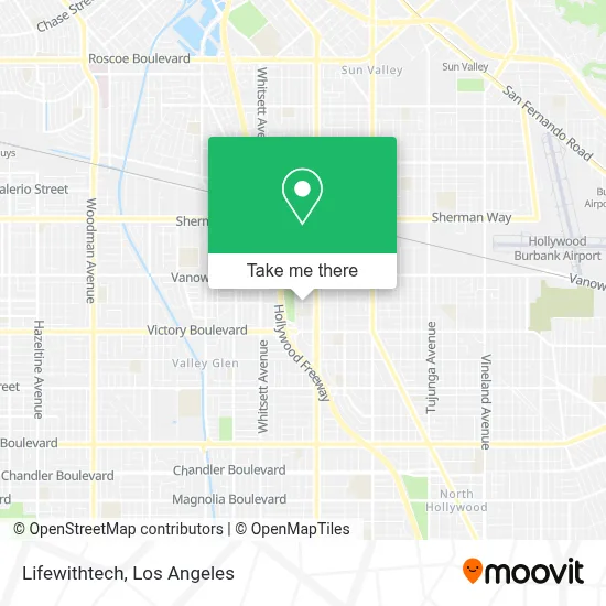 Lifewithtech map