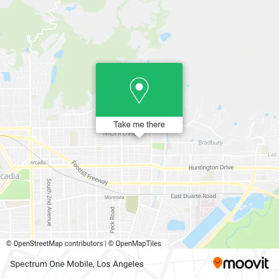 Spectrum One Mobile map