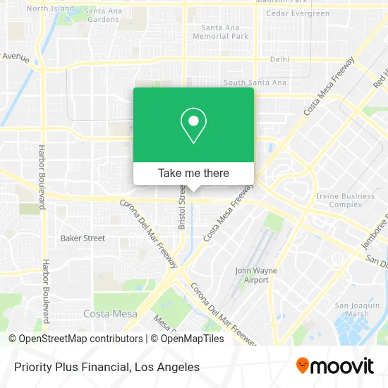 Priority Plus Financial map