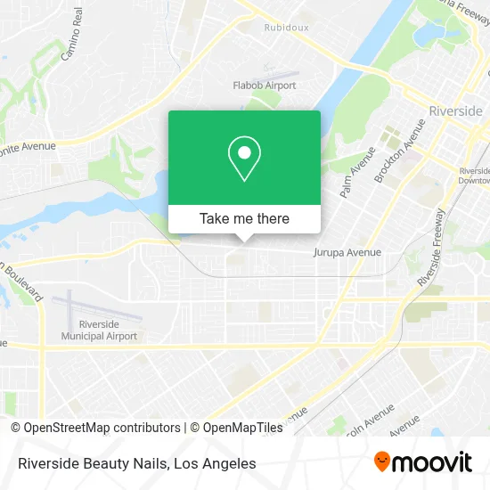 Riverside Beauty Nails map