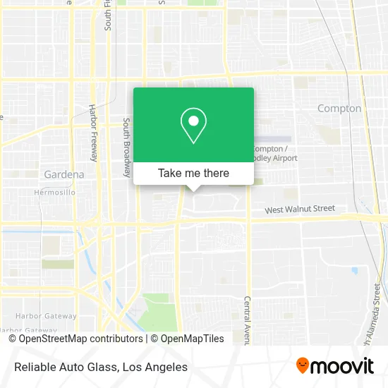 Reliable Auto Glass map