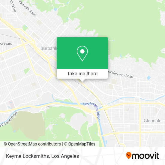 Keyme Locksmiths map