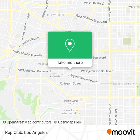 Rep Club map