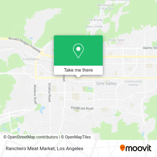 Ranchero Meat Market map