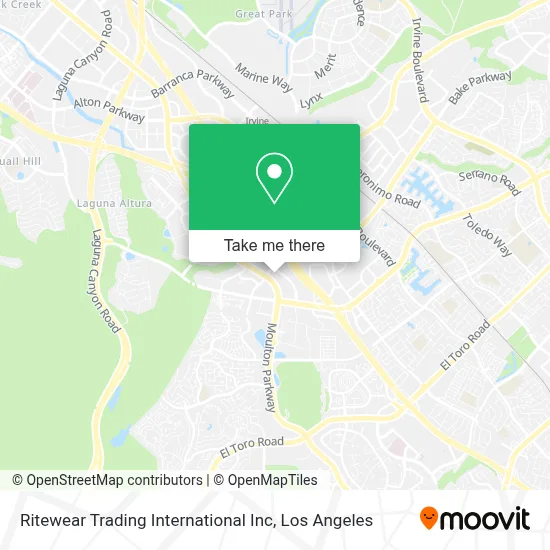 Ritewear Trading International Inc map