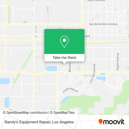 Randy's Equipment Repair map