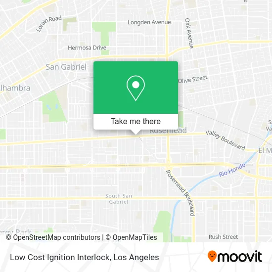 Low Cost Ignition Interlock map